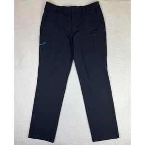 Amazon Pants Mens 36x32 Black Cargo Regular Fit Stretch Luly Yang Workwear